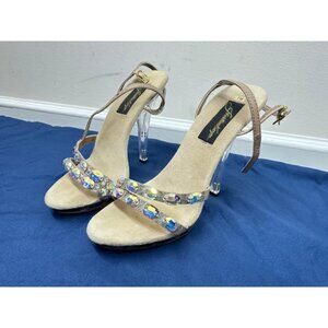 Jonathan Kane Austria High-Heeled With Jeweled Embellishments Size 7